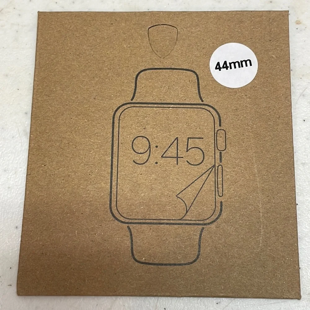 NIB Surround Point Luxury Apple Watch Compatible 44mm Screen Protectors Set of 5